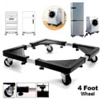 Multifunction Moveable Washing Machine & Fridge Floor Trolley Stand