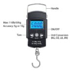 Portable electronic digital weight scale