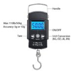 Portable electronic digital weight scale